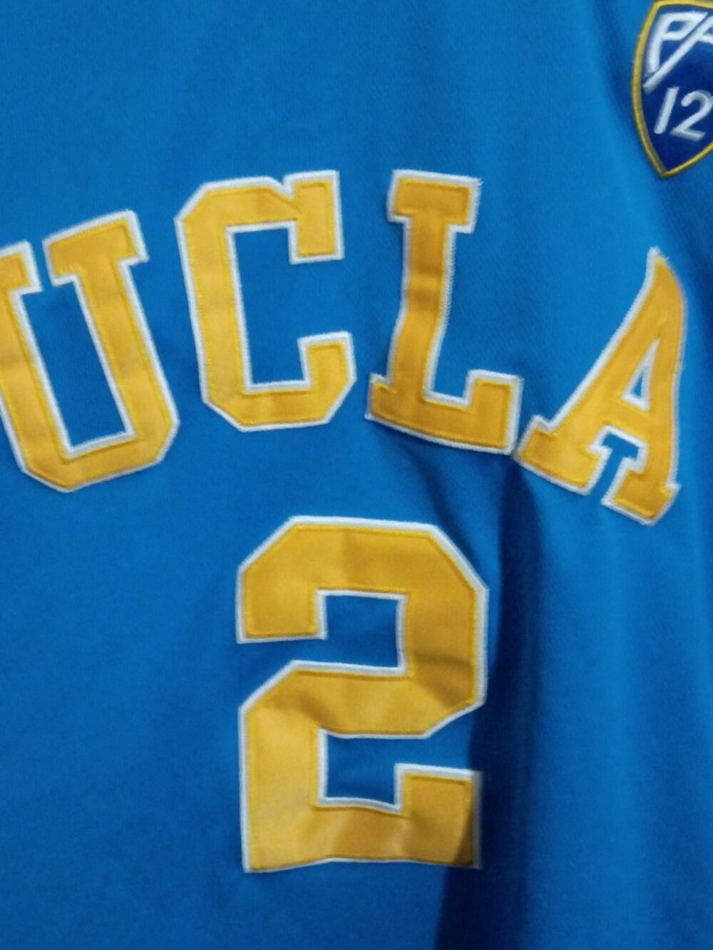 Adidas UCLA Bruins Basketball Jersey #2 - Mens Size Medium M - Lonzo Ball Blue - Picture 2 of 11